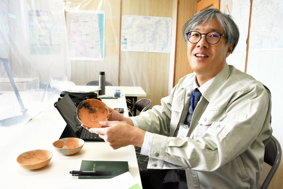 文化財の魅力を伝承したいと語る藤木さん