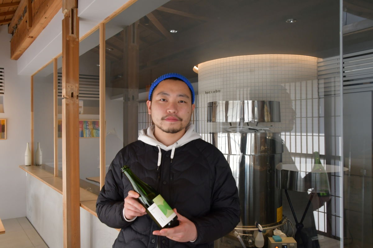新たなブルワリーの建設に向けて決意を新たにする佐藤さん