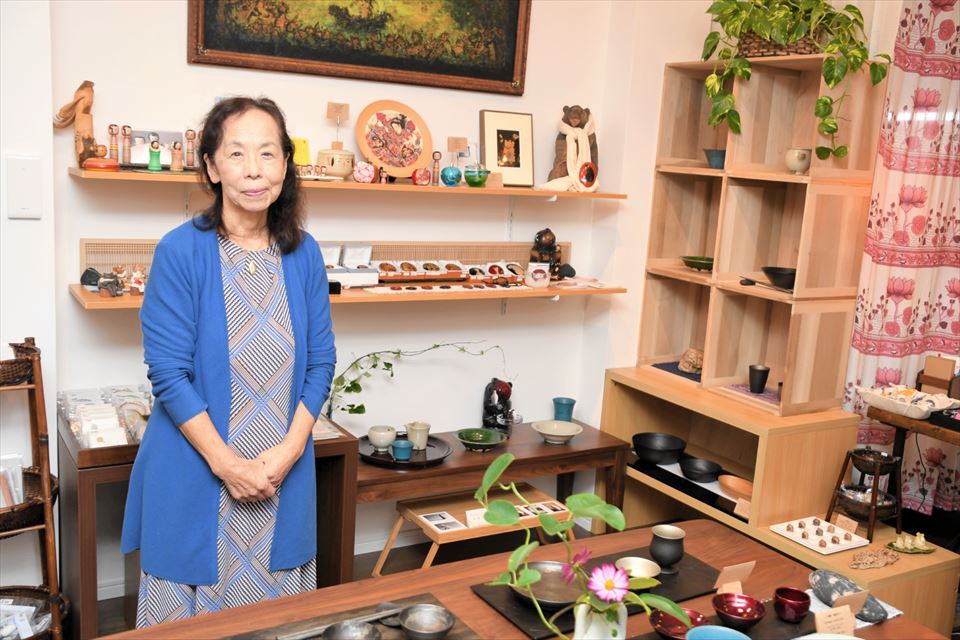 15日にショップをオープンさせる吉津さん
