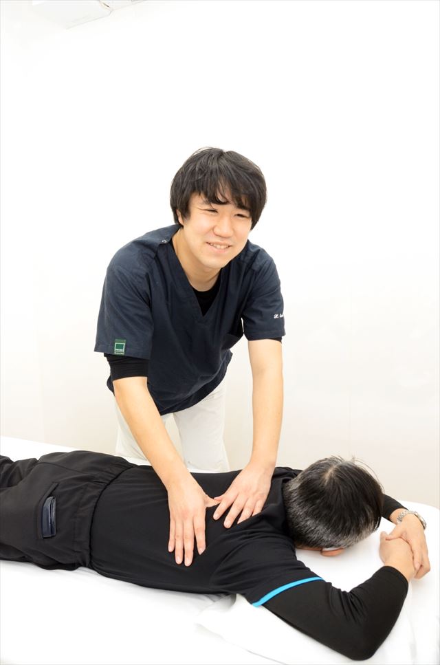 マッサージを通して古里の人々の体と心に寄り添う堀本さん