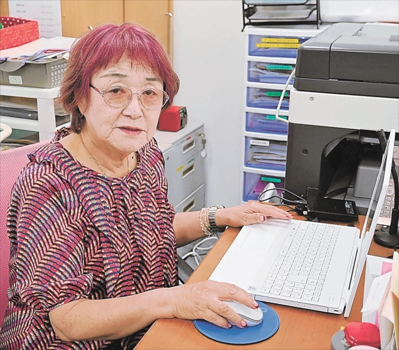 「誰一人取り残さない防災」を目指し講座開設の準備を進める青木さん