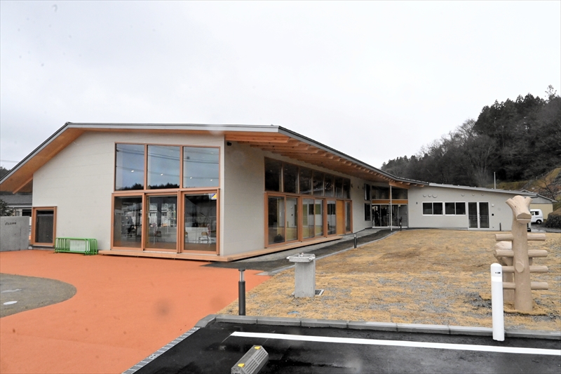 完成した小野町児童館「キラッと☆おの」