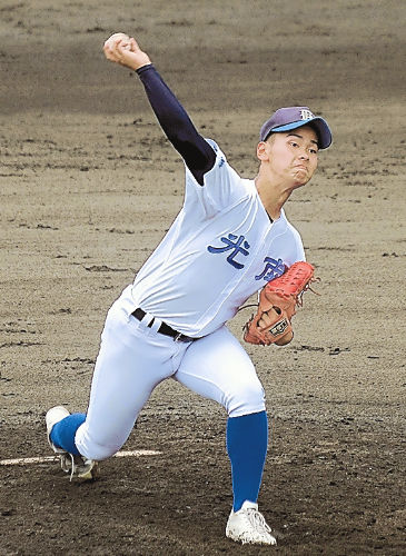 【光南―田村】投打にわたって活躍した光南の先発甲賀