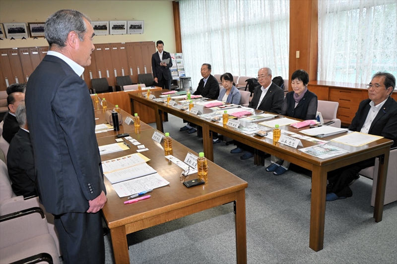東京都・八丈町議会の一行、福島県西郷村を視察　人口減少対策など理解深める