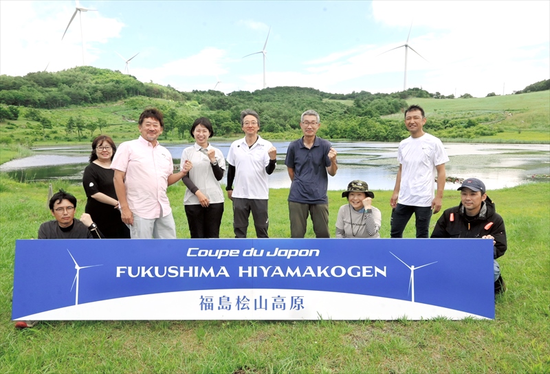 福島県田村市常葉町の桧山高原にマウンテンバイク特設コース完成　２８、２９日に県内初の国内シリーズ戦