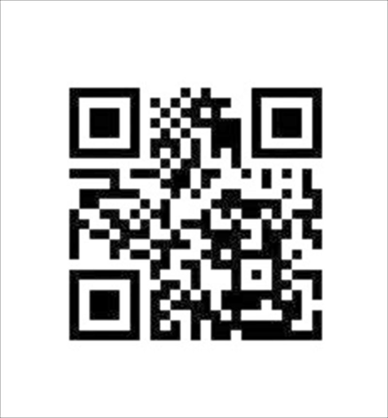 公式LINEにつながるQRコード