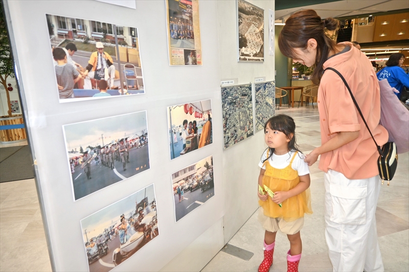 ２年連続中止の「ちびっこうねめまつり」　写真展で回顧、再開を願う　福島県郡山市の西部地区商店会