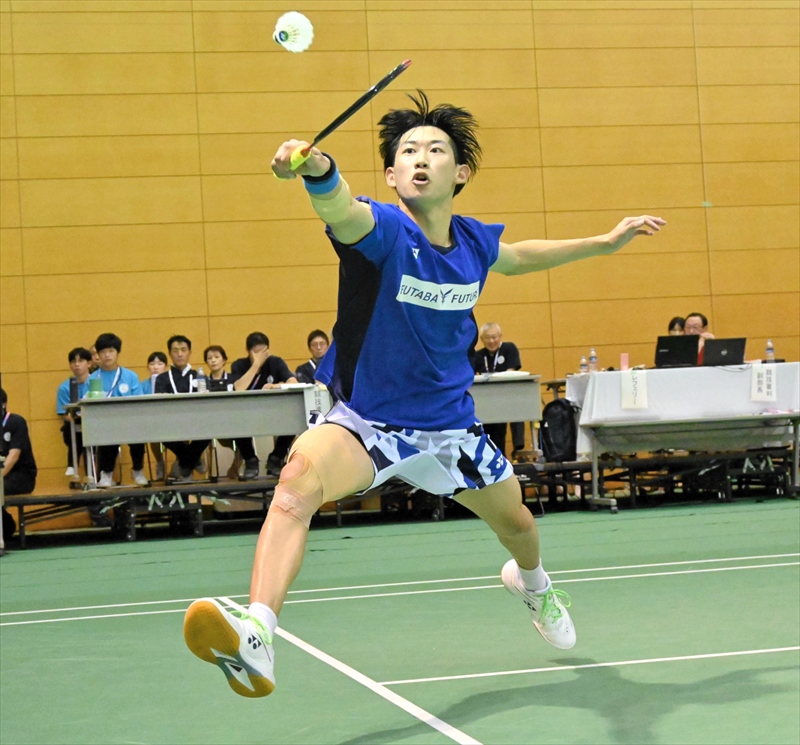 川野寿真（福島県のふたば未来）初優勝　インターハイ・バドミントン男子単