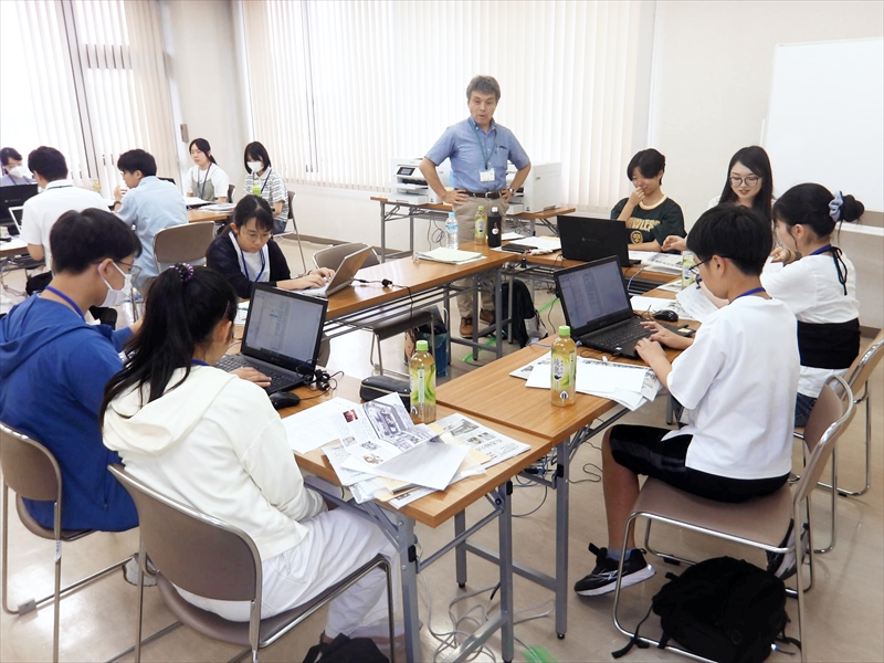 ジャーナリストスクール　原稿執筆、新聞作り開始　１６日、福島県郡山市で成果発表