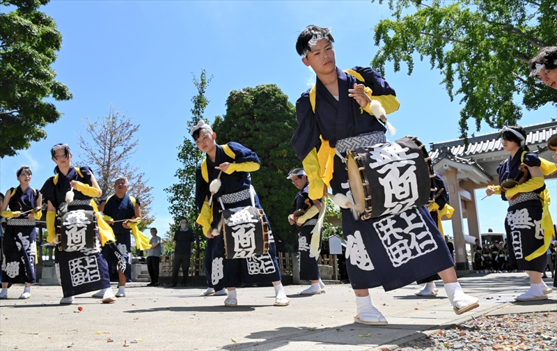 太鼓や鉦で鎮魂のリズム刻む　福島県いわき市で郷土芸能「じゃんがら念仏踊り」始まる
