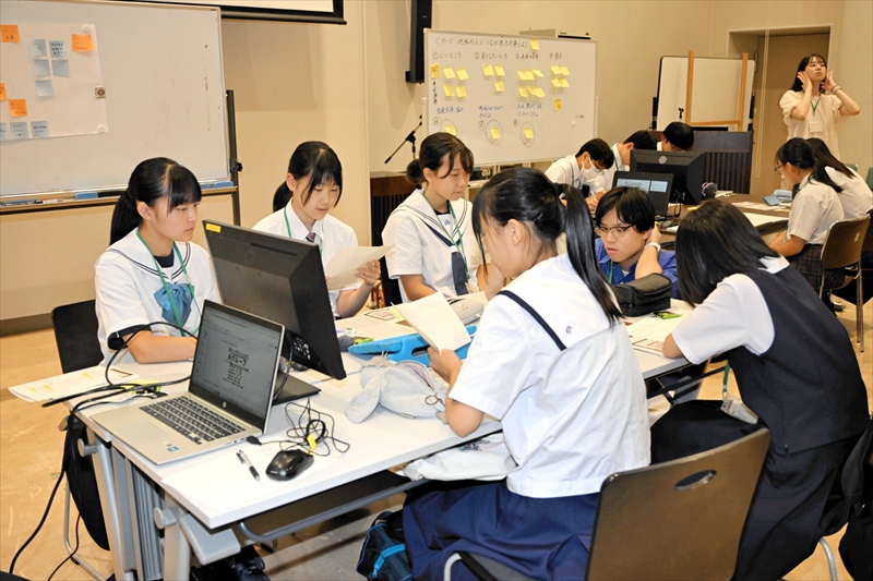 教育環境の充実へ　福島県郡山市の中学生がアイデア提言　市役所でグループ発表「郡山ユースカウンシル２０２５」