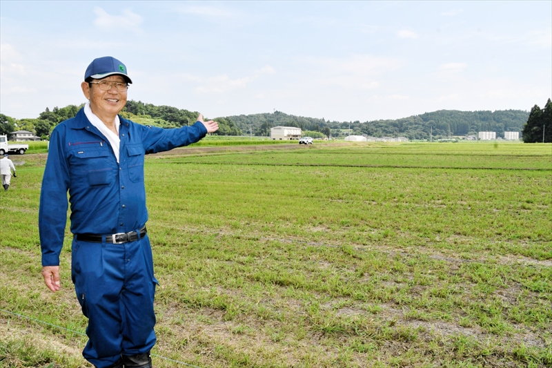 福島市でブドウ大規模栽培　松川アグリ農産、２０２８年初収穫へ起工式　シャインマスカット中心