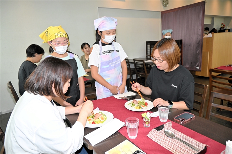 地元食材にこだわった！「五箇食堂」　福島県白河市の五箇小児童がメニュー考案、保護者に提供