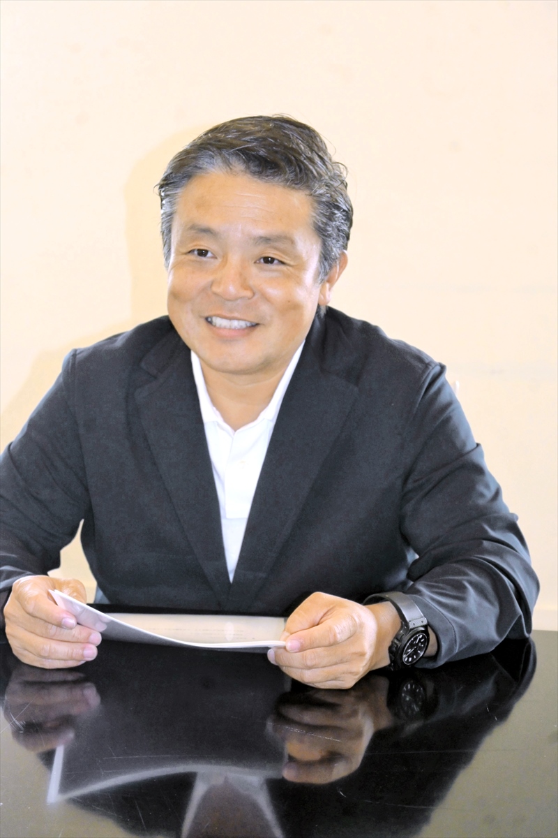 献血への協力を呼び掛ける神田実行委員会長