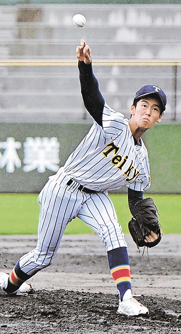 【帝京安積―安積】被安打7、2失点で公式戦初完投した帝京安積の緑川