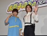 映画『仮面ライダーガヴ　お菓子の家の侵略者』映画大ヒット記念！バトンタッチイベントに参加した（左から）知念英和、今井竜太郎 （C）ORICON NewS inc.