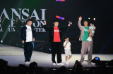 『KANSAI COLLECTION 2025 AUTUMN＆WINTER』に登場した亀田三兄弟（C）ORICON NewS inc.