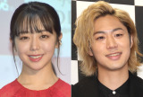 （左から）峯岸みなみ、東海オンエア・てつや （C）ORICON NewS inc.