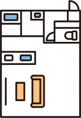 間取り図のイメージ　※記事とは関係ありません