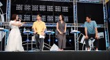 『メダリスト』の魅力をトークした（左から）春瀬なつみ、大塚剛央 、鈴木明子、松岡修造 （C）ORICON NewS inc.