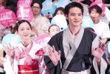 観客からの恋愛相談に応えた（左から）吉岡里帆、水上恒司 （C）ORICON NewS inc.