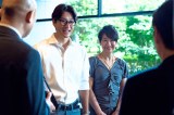 木曜ドラマ『しあわせな結婚』第6話に出演する（左から）馬場徹、吉川美代子（C）テレビ朝日