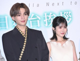 映画『隣のステラ』初日舞台あいさつに登壇した（左から）八木勇征、福本莉子 （C）ORICON NewS inc.