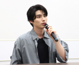 音楽劇『エノケン』合同取材会に出席した本田響矢 （C）ORICON NewS inc.