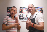 『吉本新喜劇 Yoshimoto Sitcom』を披露した（左から）のぶよし、ジャボリ （C）ORICON NewS inc.