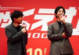 共演の感想を明かした（左から）津田健次郎、松坂桃李 （C）ORICON NewS inc.
