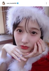 本田紗来「サンタさんに！」（写真はインスタグラム ＠sara_honda0404より）