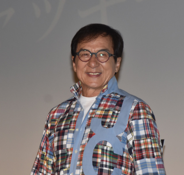 映画『ベスト・キッド:レジェンズ』舞台あいさつに参加したジャッキー・チェン (C)ORICON NewS inc.