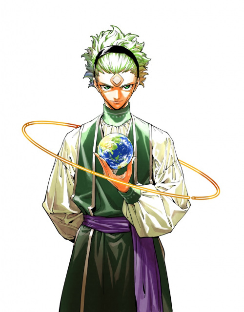 芥見下々と岩崎優次の短期集中連載『≡-モジュロ-』イラスト (C)芥見下々・岩崎優次/集英社