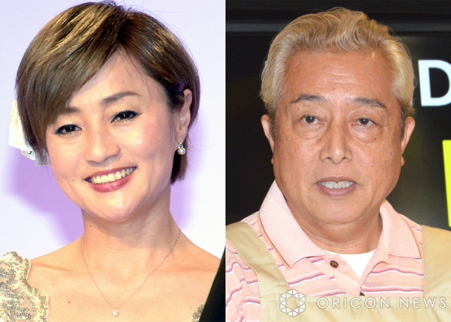 (左から)橋本志穂、ガダルカナル・タカ(C)ORICON NewS inc.