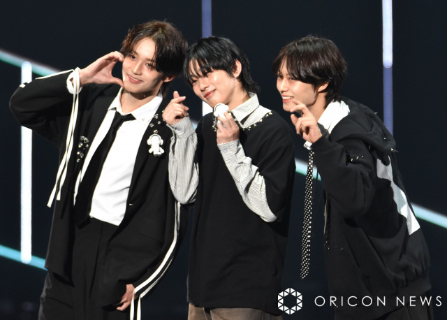 『第41回 マイナビ 東京ガールズコレクション 2025 AUTUMN/WINTER』に出演したYUHZ・KAI&HARUTO&HYO (C)ORICON NewS inc.
