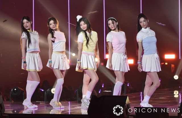 『第41回 マイナビ 東京ガールズコレクション 2025 AUTUMN/WINTER』に出演したILLIT (C)ORICON NewS inc.