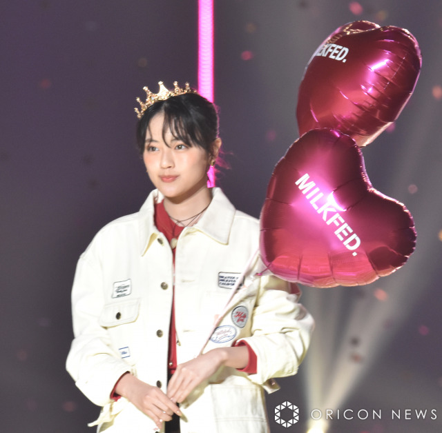 『第41回 マイナビ 東京ガールズコレクション 2025 AUTUMN/WINTER』に出演した上坂樹里 (C)ORICON NewS inc.