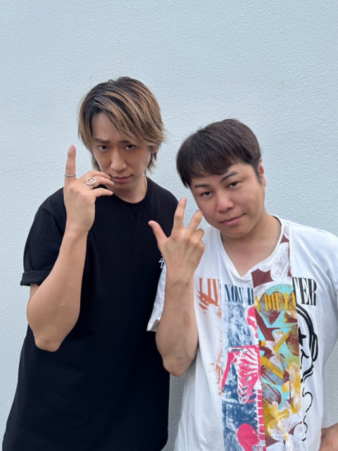 小山慶一郎&井上裕介(NONSTYLE井上のポジティブログより)
