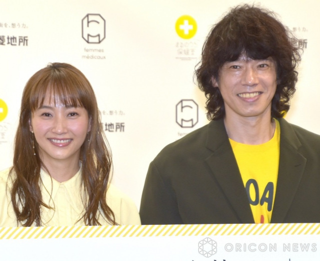 庄司智春(右)&藤本美貴 夫妻 (C)ORICON NewS inc.