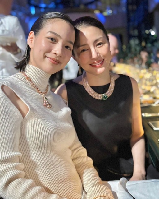のんと井川遥の2ショット(のんオフィシャルブログより)