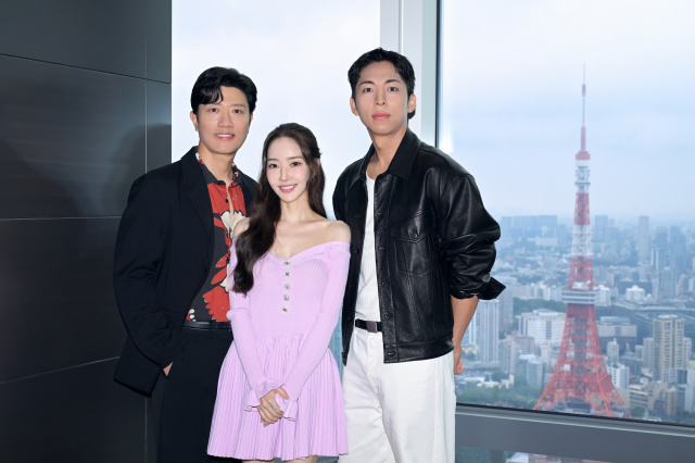 『コンフィデンスマンKR』に出演する(左から)パク・ヒスン、パク・ミニョン、チュ・ジョンヒョク(C) 2025 TME Group Co.,Ltd. All Rights Reserved.