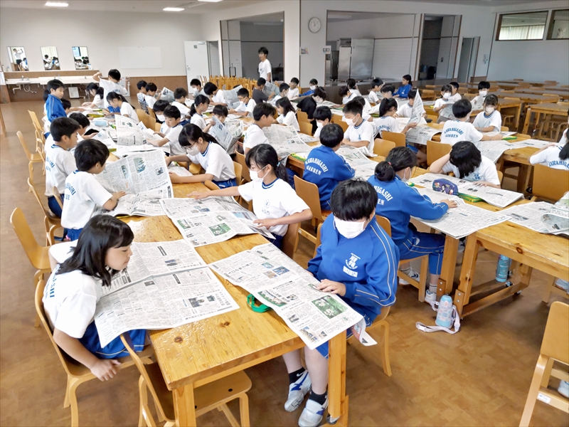 ２０２４年７月１２日　河東学園５年生（会津若松市）