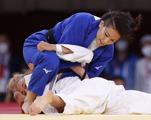 ◎(デジ五輪)柔道女子48㌔級準決勝