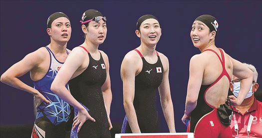 ◎(デジ五輪)競泳池江璃花子ら