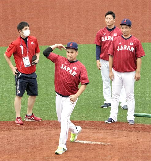 ◎野球日本代表公式練習