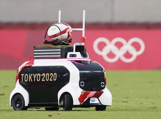 ◎「スタッフ」は走行ロボ