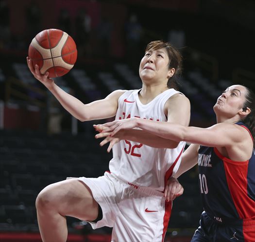 ◎バスケ女子準決勝