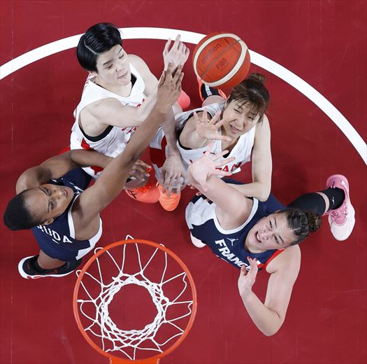 ◎バスケ女子準決勝