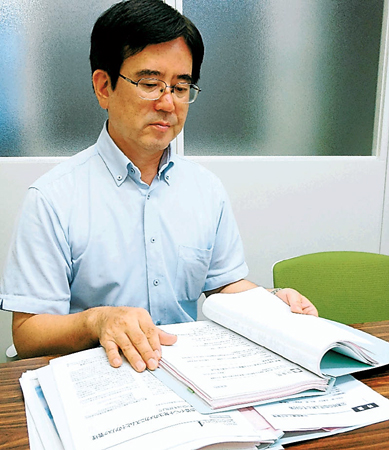 原発事故が避難者の死に与えた影響を考える大森さん